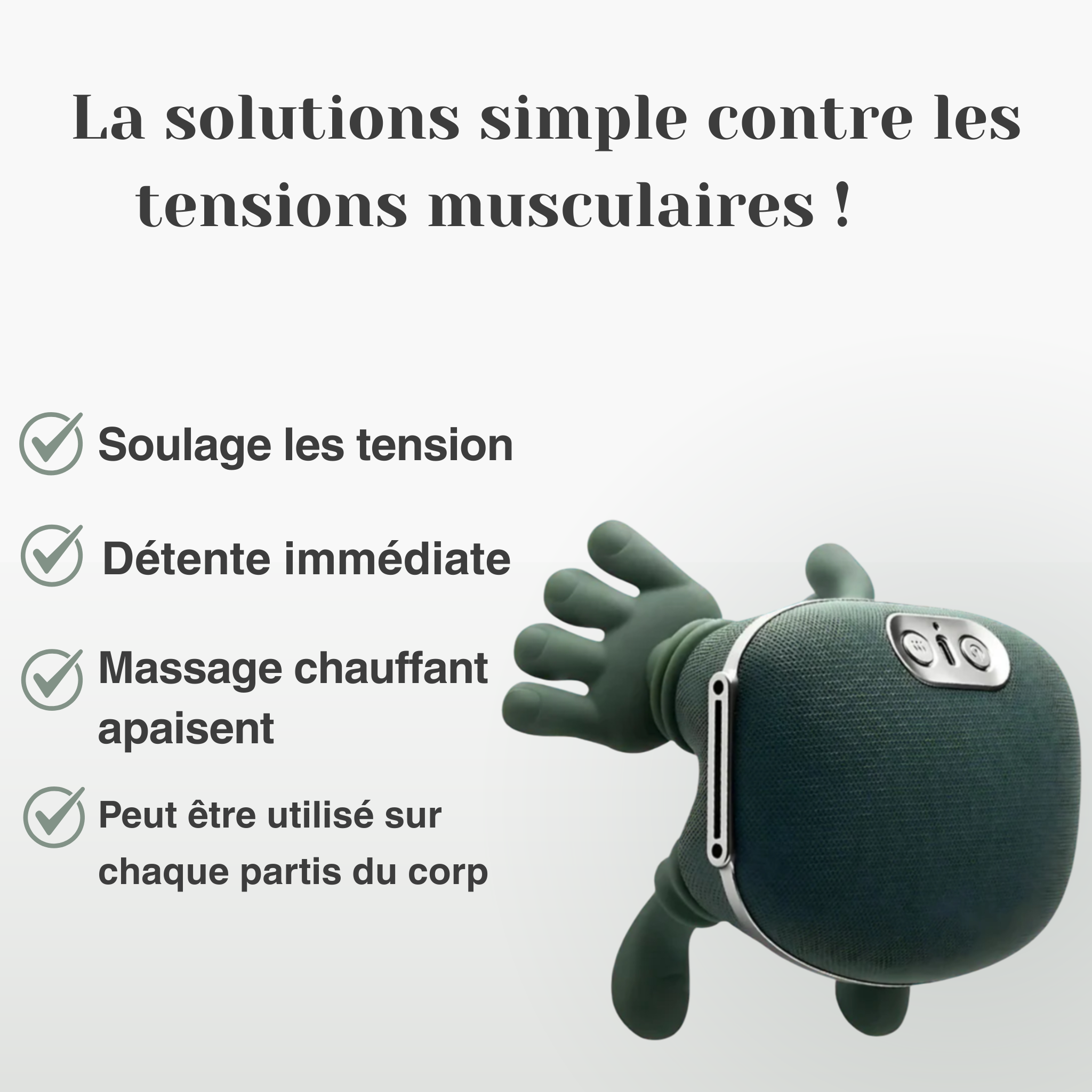 Masseur main électrique